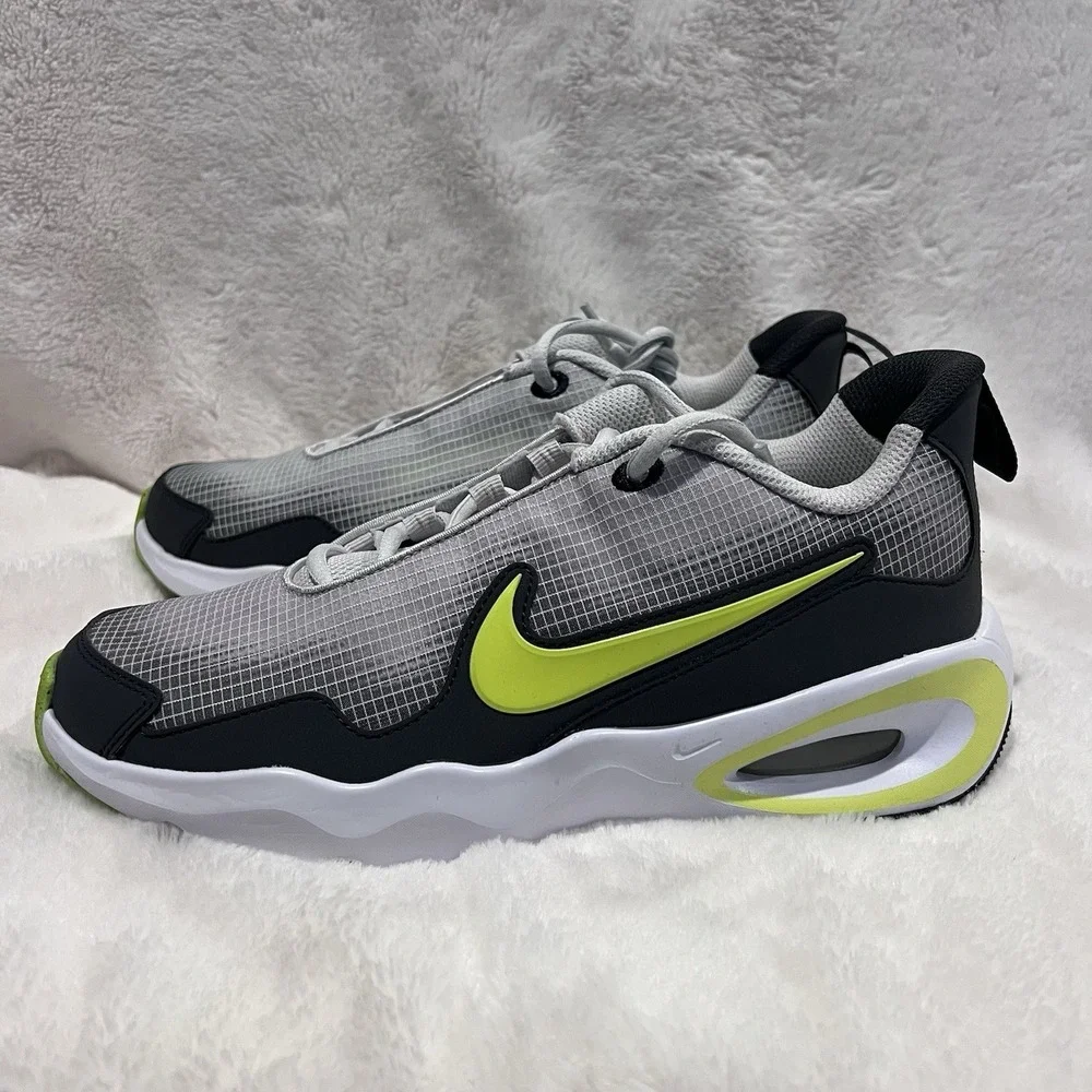 NEW Size 6Y - Nike Air Max Nova Vast Grey Anthracite Volt‎ FN4446-103